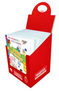 Okładka książki Kolorowanki aktywizujące. Display 72 sztuki