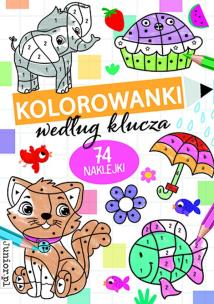 Okładka książki Kolorowanki według klucza