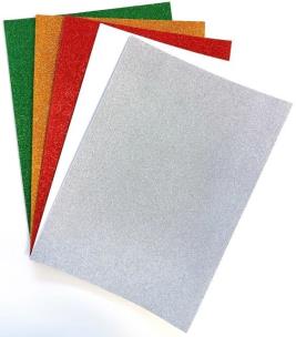 Opakowanie Kolorowe pianki EVA A4 samoprzylepne 5 arkuszy
