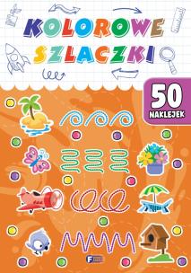 Kolorowe szlaczki. Autor: Opracowanie zbiorowe. Multiszop.pl Okładka książki Kolorowe szlaczki