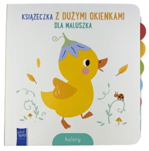 Okładka książki Kolory. Książeczka z dużymi okienkami dla maluszka