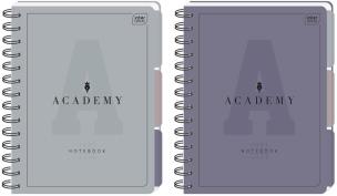 Opakowanie Kołozeszyt A5/100K kratka Academy mix