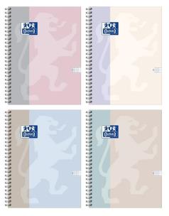 Opakowanie Kołozeszyt A5/80K kratka B-light (5szt) OXFORD