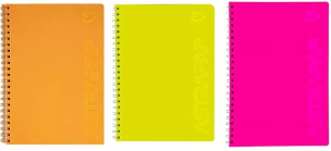 Opakowanie Kołozeszyt A5/80K kratka Fluo ASTRA