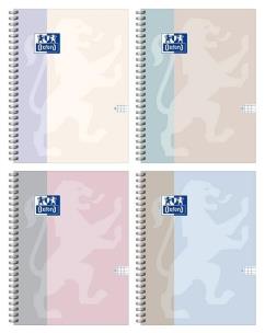 Opakowanie Kołozeszyt B5/100K kratka B-light (5szt) OXFORD