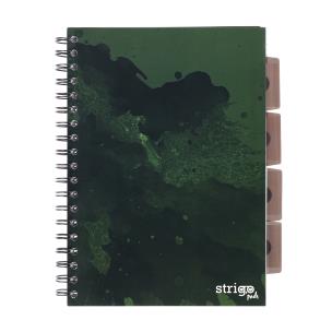 Kołozeszyt Strigo B5 Project Book Fusion ciemnozielony kratka. Wydawca: Strigo. Multiszop.pl Opakowanie Kołozeszyt Strigo B5 Project Book Fusion ciemnozielony kratka