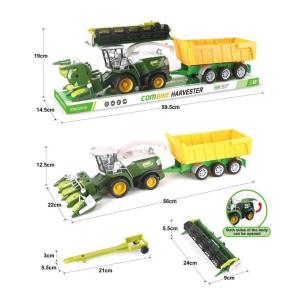 Opakowanie Kombajn z żółtą przyczepą