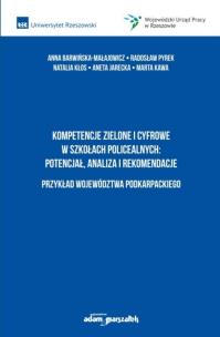 Okładka książki Kompetencje zielone i cyfrowe w szkołach...