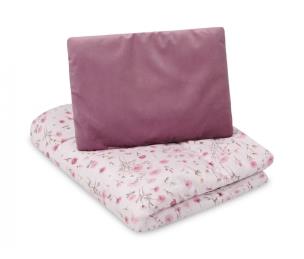 Opakowanie Komplet Do Łóżeczka Velvet Bloom Pink