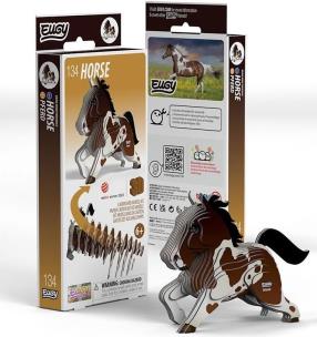 Opakowanie Koń Eugy. Eko Układanka 3D