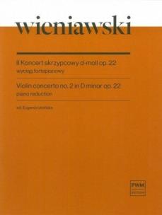 Okładka książki Koncert skrzypcowy d-moll op. 22 wyciąg...