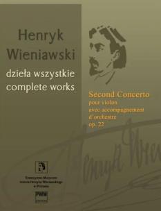 Okładka książki Koncert skrzypcowy na skrzypce i orkiestrę op. 22