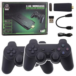 Konsola retro pady bezprzewodowe do gier. Wydawca: Leantoys. Multiszop.pl Opakowanie Konsola retro pady bezprzewodowe do gier