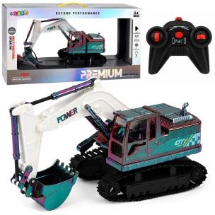 Opakowanie Koparka gąsienicowa R/C ruchome ramię światła