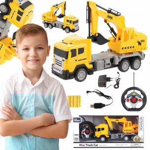 Opakowanie Koparka zdalnie sterowana ze światłem