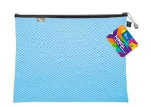 Opakowanie Koperta A4 z suwakiem metalalowym niebieska