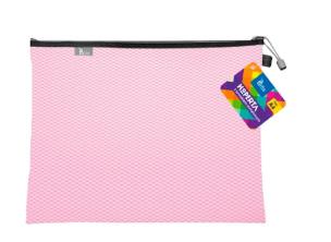 Opakowanie Koperta A4 z suwakiem metalalowym różowa
