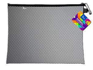 Opakowanie Koperta B4 z suwakiem metalalowym czarna