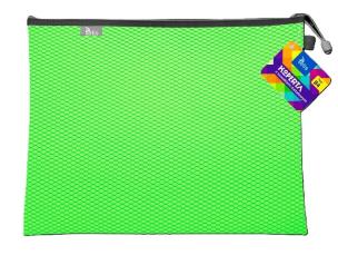 Opakowanie Koperta B4 z suwakiem metalalowym zielona