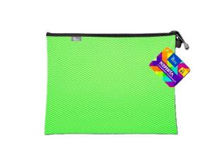 Opakowanie Koperta B5 z suwakiem metalalowym zielona