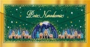 Opakowanie Koperta Boże Narodzenie Noc wigilijna