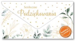 Opakowanie Koperta na pieniądze Podziękowania KOP-043