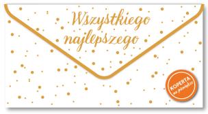 Opakowanie Koperta na pieniądze Wszystkiego najlepszego KOP-035