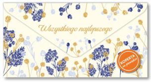 Opakowanie Koperta na pieniądze Wszystkiego najlepszego KOP-036