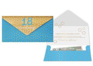 Zdjęcie produktu Koperta podarunkowa Urodziny 18