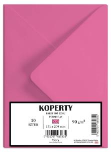 Opakowanie Koperty A5 Barbii róż 10szt
