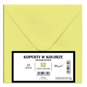 Opakowanie Koperty KW blady żółty 10szt