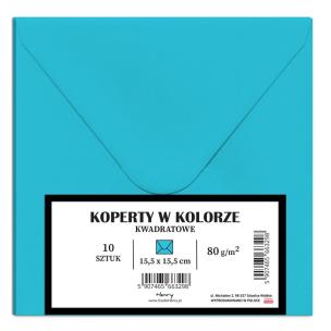 Opakowanie Koperty KW niebieskie 10szt