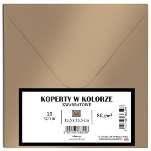 Opakowanie Koperty KW złote 10szt