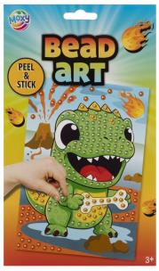 Opakowanie Koraliki A5 odpinane i naklejane Dino