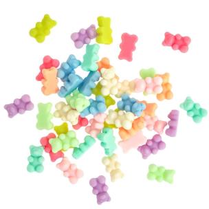 Opakowanie Koraliki alrylowe macaron bears 45szt