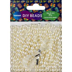 Opakowanie Koraliki perły akrylowe 5mm 81423