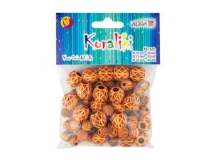 Opakowanie Koraliki plastikowe 60szt
