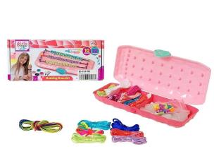 Opakowanie Koraliki ze sznurkiem i krosnem