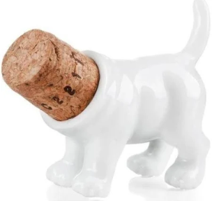 Korek na butelkę - Pies. Wydawca: Donkey. Multiszop.pl Opakowanie Korek na butelkę - Pies