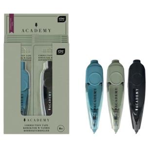 Opakowanie Korektor w taśmie Academy 6m mix