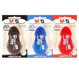 Opakowanie Korektor w taśmie Mosy+ 21m x 5mm mix M&G