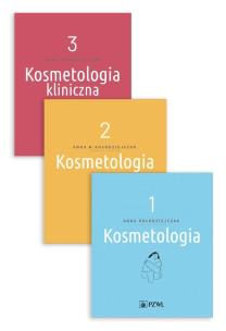Kosmetologia. Tom 1-3. Autor: Kołodziejczak Anna. Multiszop.pl Okładka książki Kosmetologia. Tom 1-3