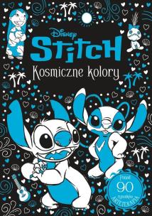 Okładka książki Kosmiczne kolory. Disney Stitch. Arteterapia