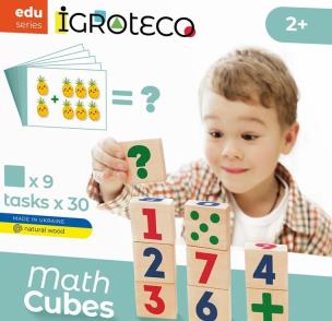 Opakowanie Kostki matematyczne 9el