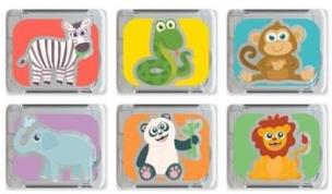 Opakowanie Kostki sensoryczne świecące w wodzie 6szt