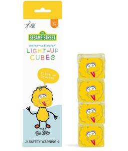 Kostki sensoryczne świecące w wodzie Wielki Ptak. Wydawca: Glo Pals. Multiszop.pl Opakowanie Kostki sensoryczne świecące w wodzie Wielki Ptak