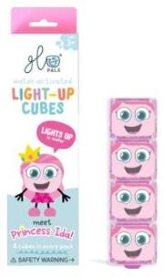 Opakowanie Kostki sensoryczne świecące - zabawka kąpielowa