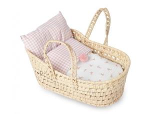 Opakowanie Kosz Mojżesza z pościelą dla lalki do 33cm