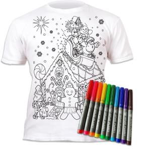 Opakowanie Koszulka do wielokrotnego kolorowania Piernik 5-6