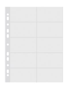 Opakowanie Koszulki na wizytówki A4 DONAU PP